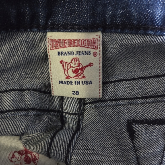 True Religion Womans Stella  Blue Jeans Size 28 - Picture 7 of 7